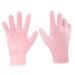 Beatifufu 1 Pair Beauty Protective Glove Tropical Headdress Moisturizing Gloves for Hand No Crease Hairpin Black Repairing Moisturizing Gloves Sebs Dry Proof Pink Women's