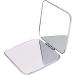 Folding Makeup Mirror Portable Stainless Steel Cosmetic Mirror Double Sided Pocket Mirror Square Hand Pocket Makeup Mirror - Buy Online on GoSupps.com