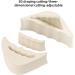 Adjustable Toe Filler Inserts 4 Pairs - Perfect Fit for Loose Shoes Half Cushion Inserts for Women s Heels & Sneakers (Black & Beige) - Enhance Comfort & Style - Buy Online on GoSupps.com