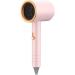 Hair Drier Professional Mute 360 Degree Rotatable Nozzle Hair Drier Fast Drying Folding Design ABS PP Portable Powerful Blow Dryer for Home Salon (with Blue Light) Pink With Blue Light - Buy Online on GoSupps.com