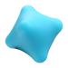 Frcolor massage ball neck massage ball made of silicone yoga exercise rollerball Cooper ball Vibrating massage ball muscle knot removerer hexagonal ball A hand pebble gel fitness 5.7x5.7cm blue