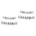 2 Sets Teeth Vampire False Teeth Fake False Teeth Color Fake Teeth Diamond Teeth Top Teeth Grills Vampire Teeth Lovers Accessories Copper Halloween