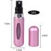 InfantLY Bright 5ml Perfume Atomizer - Portable Mini Aluminum Spray Bottle for Travel - Refillable Cosmetic Container - Buy Online on GoSupps.com