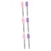 Minkissy 6 STK spatula made of silicone wax wax spatula for hair removal wax applicator silicone spatula for applying silicone wax pebbles face lubrication sticks