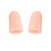 Steellwingsf Big Toe Caps 2 Pack Anti Grinding Big Toe Protector Separator Foot Care with Hole