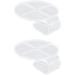 Fdit Nail Polish Bowl | Easy-to-Use Nail Art Palette with Handle for Nail Art & Lip Gloss - Perfect for DIY Manicures - Buy Online on GoSupps.com
