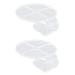 Nail Art Palette Nail Art Painting Mixing Color Palette Acrylic Makeup Mixing Tray with High Transparency