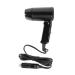 12V Portable Car Hot Cold Folding Travel Black with Foldable Handle Ideal Hair Dryer Kit Hair Dryer Black