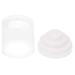 Nail Drill Holder with 48 Holes - Plastic Nail Art Stand & Drill Bit Organizer Box (White) - Perfect for Home & Salon Use - Buy Online on GoSupps.com