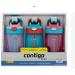 Contigo Kids 14 oz Water Bottle 3-Pack with Autospout Technology | Spill Proof, Easy-Clean Lid Design | Ages 3+ | Top Rack Dishwasher Safe | Purple/Blue/Pink - Buy Online on GoSupps.com