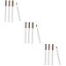 Mipcase 12 Pcs Brow Pencil Eyebrow Pen Eyebrow Makeup Tool Liquid Eyebrow Powder 1 count (Pack of 1) As Shownx3pcs