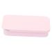 Healvian Women Makeup Tool Aluminum Box Women Makeup Tools Eyebrow Makeup Mapping Paste 1 count (Pack of 1) Pink