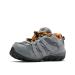Columbia Unisex-Child Redmond Waterproof Hiking Shoe Big Kid (8-12 Years) 6 Big Kid Titanium Grey Steel/Gold Amber