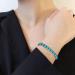 Yinox Magnetic Therapy Copper Bracelet for Women | Relief from Arthritis & Wrist Pain | Stylish Turkish Turquoise Design (3500 Gauss) - Buy Online on GoSupps.com