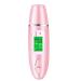 twcrvil LCD Digital Skin Oil Moisture Tester Battery Operated Facial Care Detector Portable Home Beauty Device for Women Pink