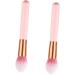 Didiseaon 2pcs Cosmetics Brush Makeup Powder Brush Cosmetic Brush Highlighter Makeup Brush Wooden - Buy Online on GoSupps.com