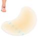 Blister Bandages Corn Stickers Hydrocolloid Gel Cushions Heel Sticker Foot Corn Removal Pad Foot Care Tool Blister Prevention Feet Blister Pads Blister Patches for Foot Toe(42*62mm half moon shape)