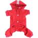 Warm Dogs Hoodies for All Sizes - Cotton Training Sweatshirt & Jacket for Small Medium Large Dogs & Cats - Stylish Red Overall - Buy Online on GoSupps.com