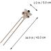 minkissy 1pc Retro Style Hairpin Metal Hair Fork Wedding Hair Pins Pearl Hairpin Stick Hair Sticks for Women Wedding Hair Accessories Retro Floral Hairpin Tiara The Flowers Women's Hat Miss - Buy Online on GoSupps.com