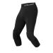 Unlimit for 4-16 yrs, Youth Basketball Pants with Knee Pads, 3/4 Capri Compression Pants for Boys Black Large