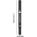Eyeliner Stamp Double-Head Stamp Eyeliner 2 in 1 Double-Head Waterproof Liquid Eyeliner Pen Make-Up Tool Black Heart - Buy Online on GoSupps.com