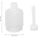 Vaginal Douche Enema Cleaner 200ml - Portable Soft & Hygienic Disposable Water Bottle - Buy Online on GoSupps.com
