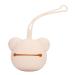 Shop Bear-Shaped Silicone Pacifier Case | Travel Accessories for Newborns - Boys & Girls (Milk Teat Color) - Buy Online on GoSupps.com