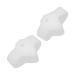 Silicone Bunion Adjuster Improving Walking Quality Toe Separator No Irritation to The Skin for Outdoors for Travel for Life for Home(White)