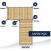Tommy Docks Inside 2-Way Corner Bracket - Steel Boat Dock Hardware & Accessories - Buy Online on GoSupps.com