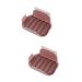 Ciieeo 4 Pcs Soap Draining Holder Punch Free Soap Dish Shopping Basket Soap Dish Holder Soap Holder Chinese Liquor Soap Rack No Punching Soap Stand Decanter Suction Wall Drain Rack Red