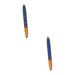 Beavorty 2pcs Pencil Makeup Durable for Bling Women Glitter Blooming Practical Lining Liner Self-adhesive 1 count (Pack of 1) Bluex2pcs