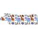 Pre-Cut Nasogastric/Oxygen Tube Adhesive Tape - Safari Animals Theme x 10 Pack - Buy Online on GoSupps.com