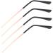 Ultechnovo Ros gold Schnapps Glasses - 10 Pairs of Spare Parts for Men & Women Sunglasses | Durable 14x4cm Brakes & Legs - Buy Online on GoSupps.com