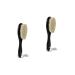 Minkissy 2st Baby Bathstuard mustache Bartbranking Hairbrushes Men Bartbrush Wollbrush men stand in front of clean brush. Infant hair brush bamboo man cleaning brush H lzern 20*5cmx2Pcs Image 2x2Stk