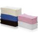 Simpli-Magic 79264 Cotton Washcloths 12x12 Multi Color 50 Pack - White/Blue/Pink/Brown/Beige - Buy Online on GoSupps.com