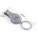 1Pc Round Stainless Steel Big Large Heavy Duty Keychain Finger Toe Nail Beauty Care Tool Cutter Trimmer Clipper with Beer Opener C1 - Buy Online on GoSupps.com