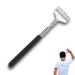 Back scratches black back scratch from 20 cm to 68 cm pull -out high -quality stainless steel scratch hand back scratcher back scratch for itching