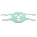 Heat Ice Face Cover Safe Flexible Cooling Gel Face Cover Relieving Swelling Soft for Home (Light Green)