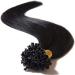 18" Pre Bonded Human Hair Human Hair 0.5g*200 Strands #1 Jet Black (100g) - Buy Online on GoSupps.com