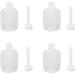 YWBL-WH Enema Pear Bottle Set - 10 Disposable 200ml Syringes for Women | Home Use with Toilet Booster - Safe & Convenient - Buy Online on GoSupps.com