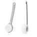 2 pieces bathing sponge brush bathing brush back brush sponge massage brush with long handle with body bathing sponge perfect for improving the blood circulation cellulite massage eliminating fatigue