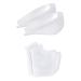 FOMIYES 2 Sets Heel Cover Shoe Inserts Dress Sneakers Men Mens Sneakers Plantar Inserts Pads Plantar Inserts Pads Heel Lift Wearable Heel Cushion Hidden Insole Man