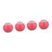 Fomiyes 4 pieces of hand massage ball stainless steel blossom blood circulation promote the shoulder massage device rolling ball massage foot massager massage device with ice rolls massage device for muscle relief