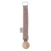 SAGA Copenhagen pacifier chain Pala (mauve) 2x17cm | 100% organic & sustainable | GOTS-certified