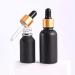 ZEOABSY 6 PiecesÂ 10mlÂ Empty Frosted Black/Gold Glass Dropper Bottles with Glass Pipette for Essence Essential Oil Elite Fluid Travel Cosmetics Storage Containers - Buy Online on GoSupps.com