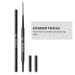 FOMIYES 2 1 Eyebrow Makeup Tools Waterproof Brow Pencil Double Head Eyebrow Pencil Automatic Rotating Pencil 1 count (Pack of 1) Grey