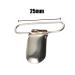 10 Pcs Silver Duck Beak Pacifier Chain Clips - Secure Pacifier Holder with Metal Braces Clips - Buy Online on GoSupps.com