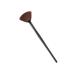 Beaupretty Liquid Blush Makeup Foundation Brush Face Makeup Highlighter Brush Loose Powder Brush Fan Shaped Brush Blush Brush Highlight Brush Powder Miss Dropshipping Black