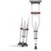 Crutches Fracture Underarm Telescopic Crutches Ankle Anti-Slip Cane Walking Aid for Young People with Injuries Smooth Sailing - Buy Online on GoSupps.com