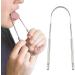 A1SONIC Stainless Steel Tongue Cleaner Set - 4 Pieces (2 Pink 2 Green) | Improve Oral Hygiene Internationally - Buy Online on GoSupps.com